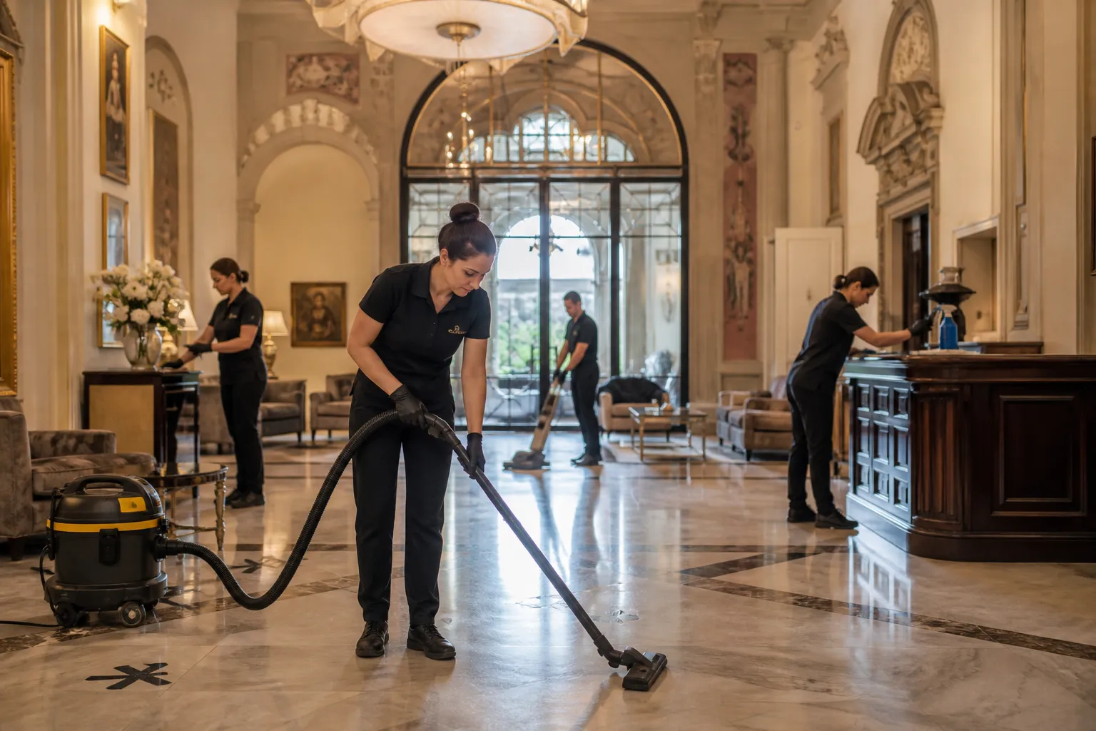 Multiservice cleaning company for hotels: what it covers