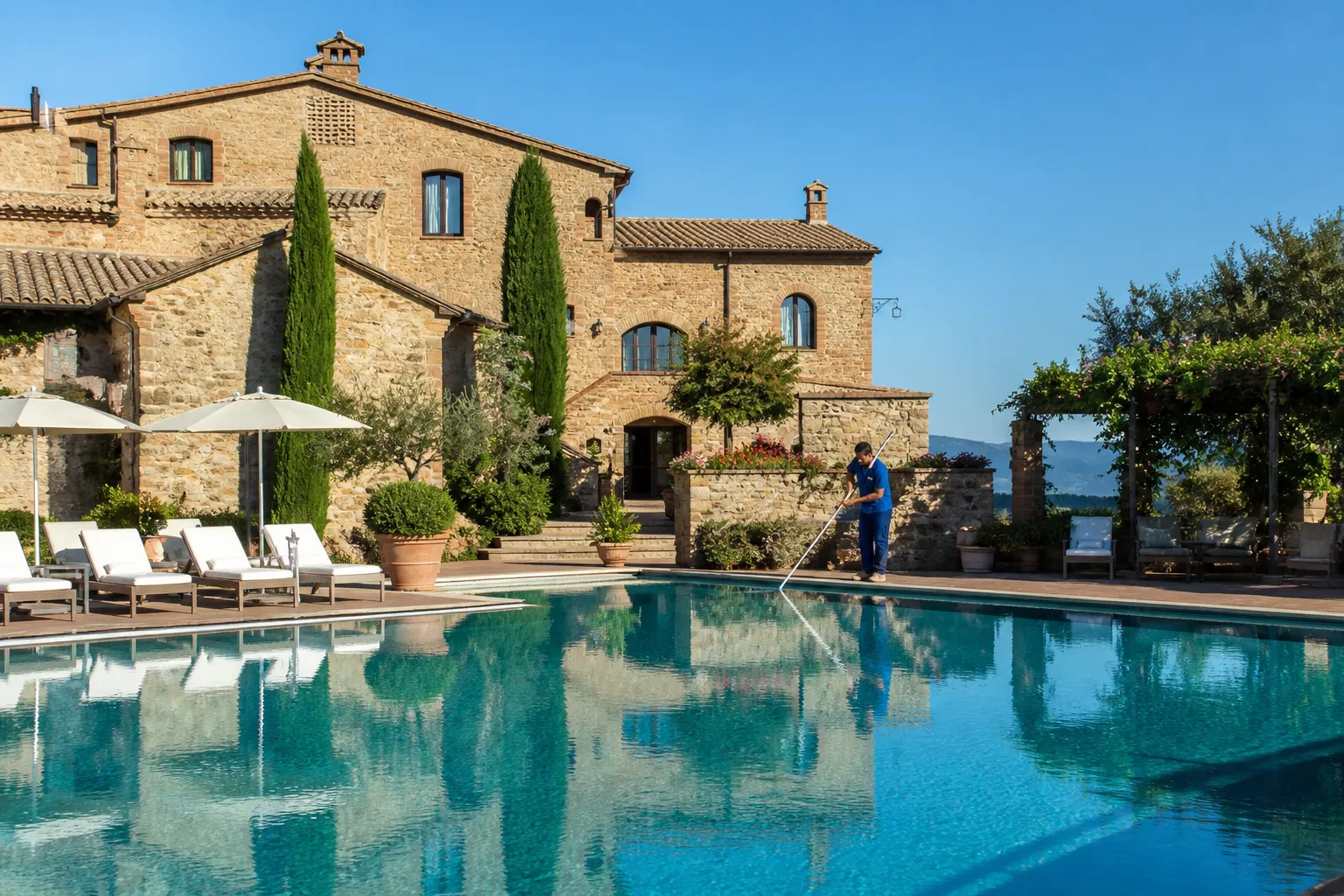 Cleaning company for resorts in Tuscany: what to look for